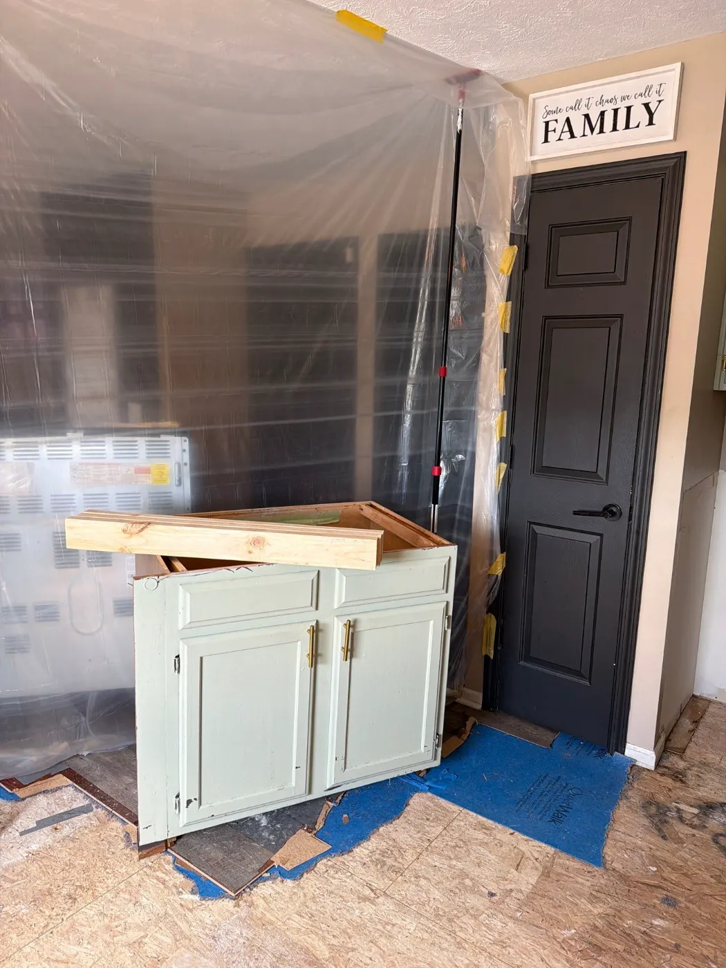Residential restoration project in Delphi, Hamilton County Indiana